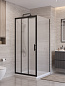 Душевой уголок BelBagno UNO-195-AHF-31-100/90-P-NERO